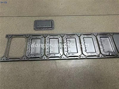 Carbide-Insert Progressive Die For HVAC Heat Exchanger Fins
